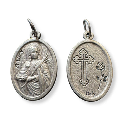 St. Lucy Medal – A Symbol of Light, Protection & Healing - Blessed by Pope | Catholically