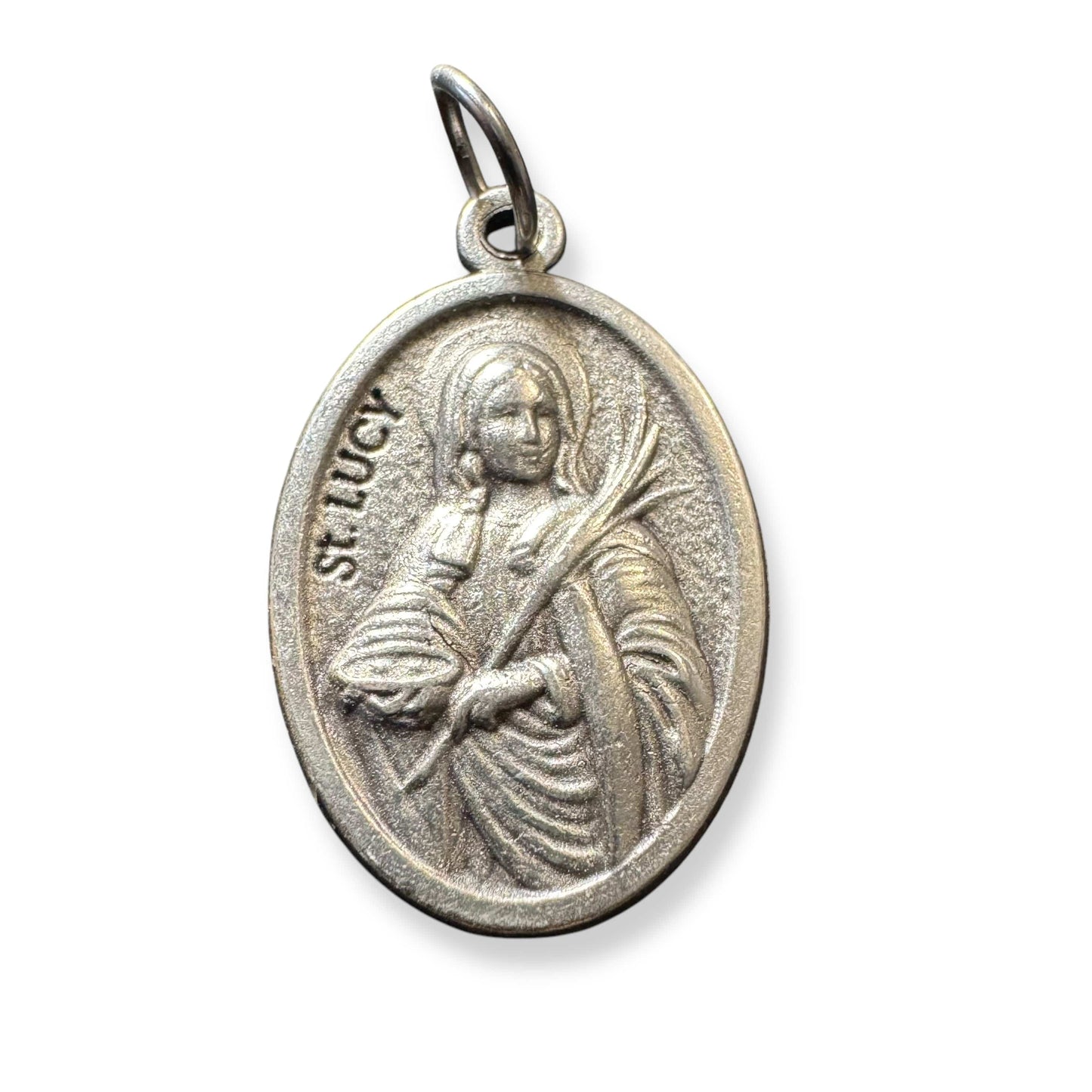 St. Lucy Medal – A Symbol of Light, Protection & Healing - Blessed by Pope | Catholically