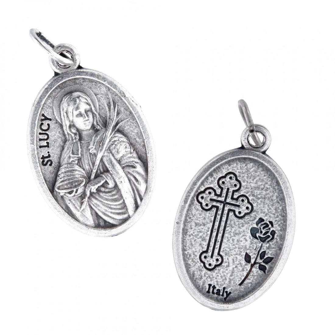 St. Lucy Medal – A Symbol of Light, Protection & Healing - Blessed by Pope | Catholically