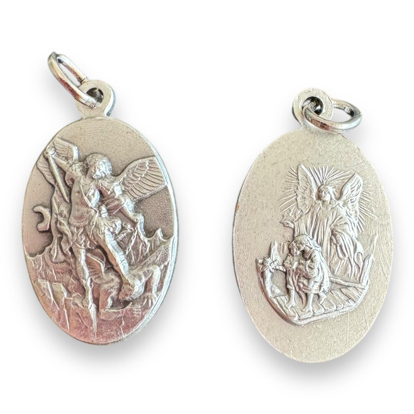 St. Michael Archangel - Blessed By Pope - Medal - Patron Of Police Officers | Catholically