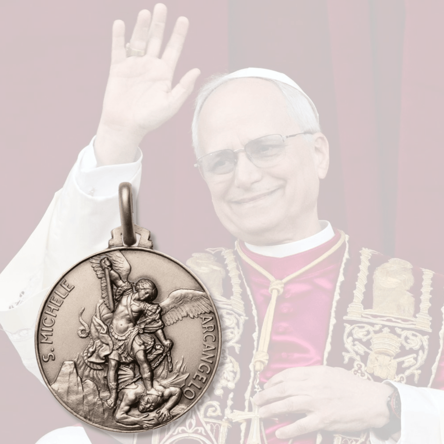St. Michael Archangel Medal -925 Sterling Silver - Blessed by Pope Leo XIV | Catholically