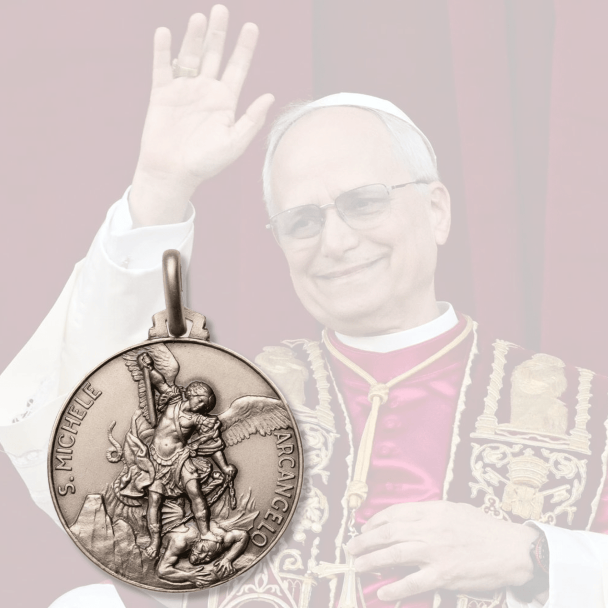 St. Michael Archangel Medal -925 Sterling Silver - Blessed by Pope Leo XIV | Catholically