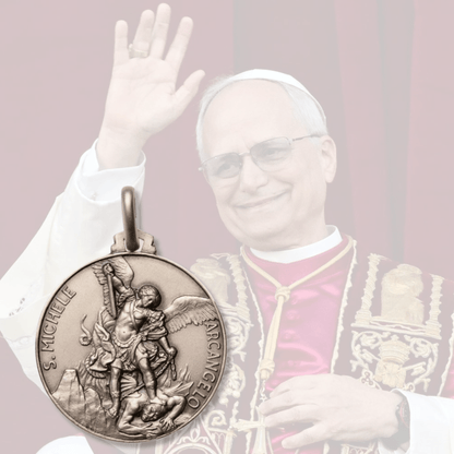 St. Michael Archangel Medal -925 Sterling Silver - Blessed by Pope Leo XIV | Catholically