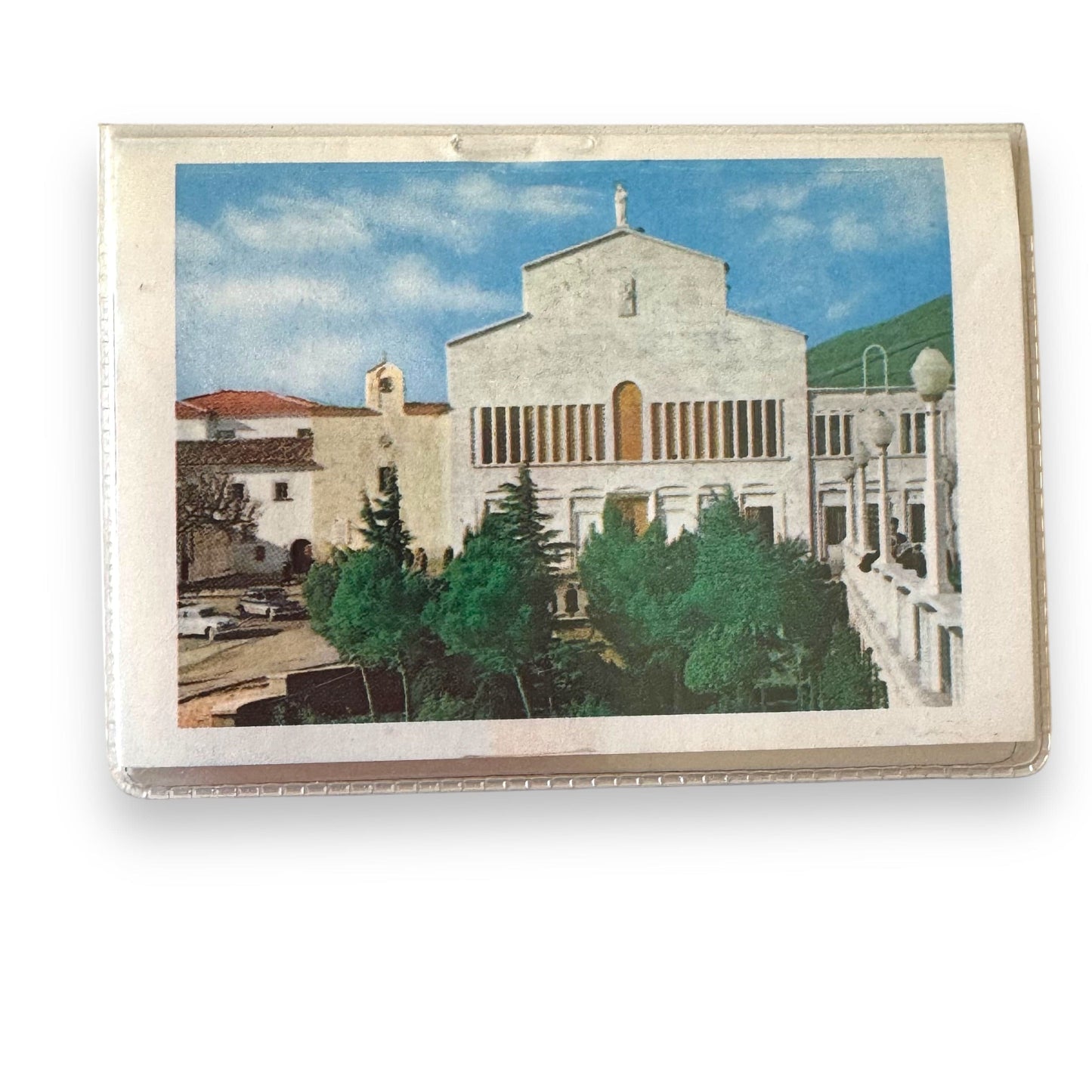 St.Padre Pio Holy Card W/ 2nd Class Relic  Saint Father Pio Ex-Indumentis | Catholically