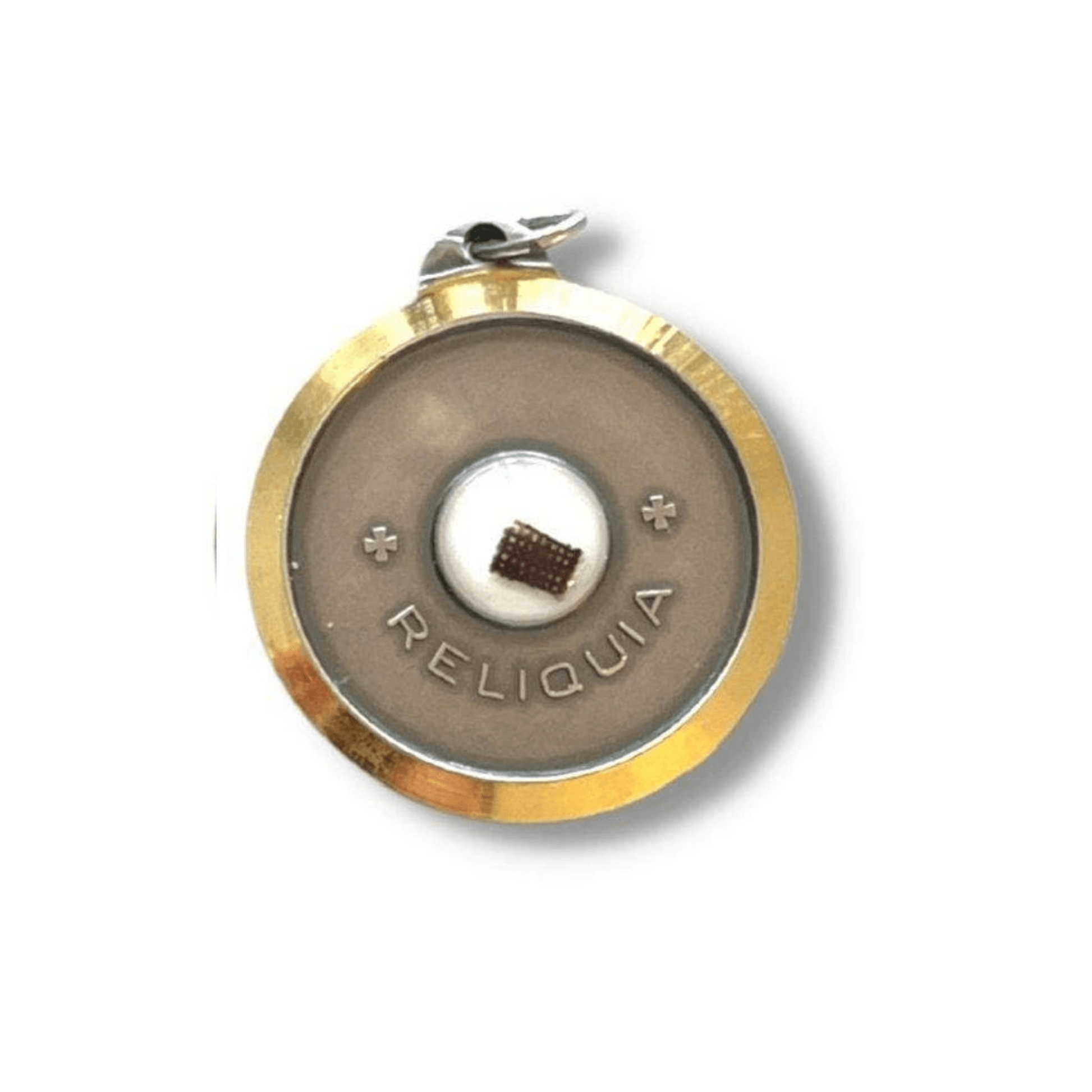 St Padre Pio of Pietrelcina Pendant Ex-indumentis Relic Medal | Catholically