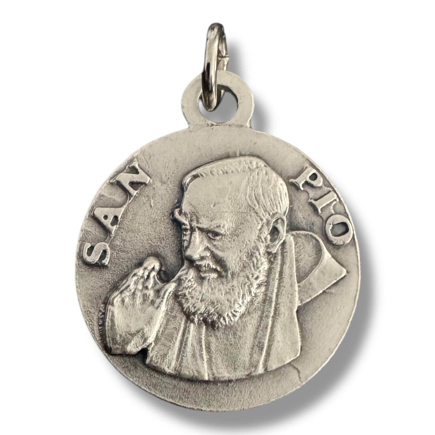 St. Padre Pio Relic Medal - Catholic Charm - St. Father Pio Ex-Indumentis | Catholically