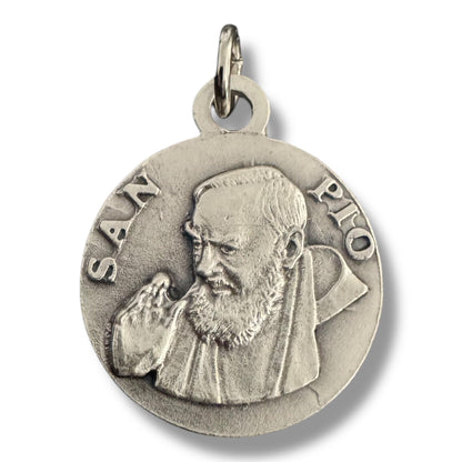 St. Padre Pio Relic Medal - Catholic Charm - St. Father Pio Ex-Indumentis | Catholically