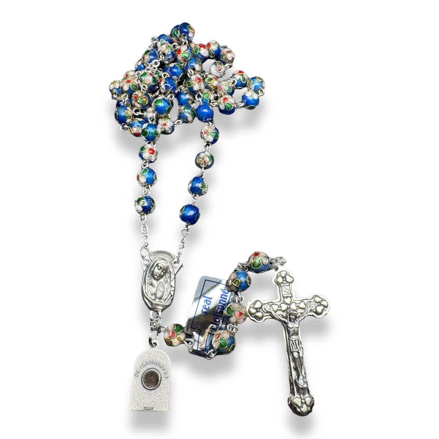 St. Padre Pio Rosary Blessed By Pope w/ Relic - St. Father Pio | Catholically