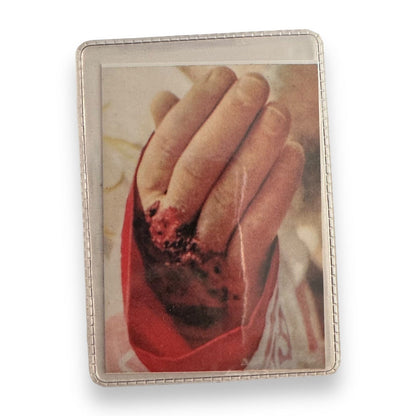 St. Padre Pio Vintage Holy Card - Relic Of St. Father Pio Of Pietrelecina | Catholically