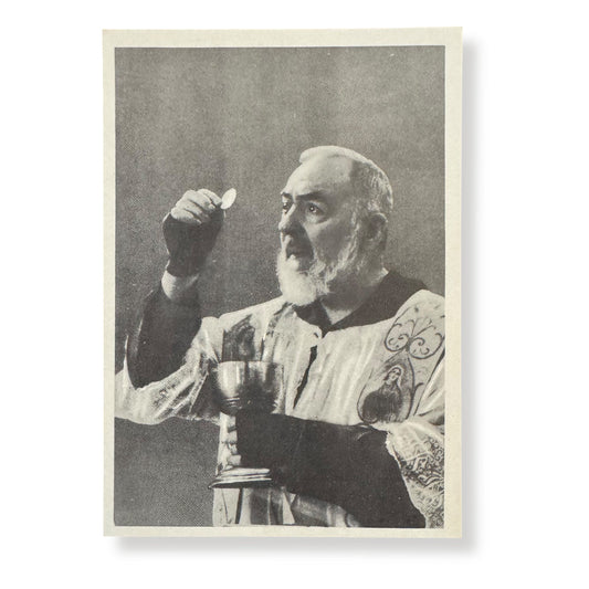 St. Padre Pio - Vintage Photo - Saint Father Pio Picture | Catholically