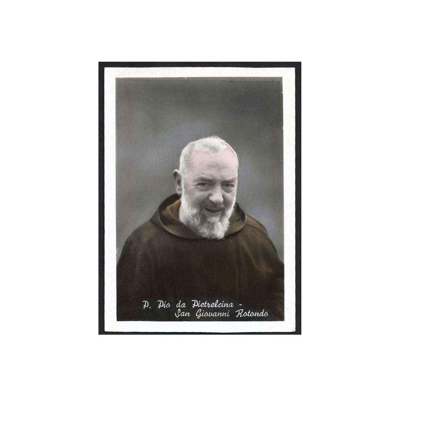 St. Padre Pio - Vintage Photo - Saint Father Pio Picture | Catholically
