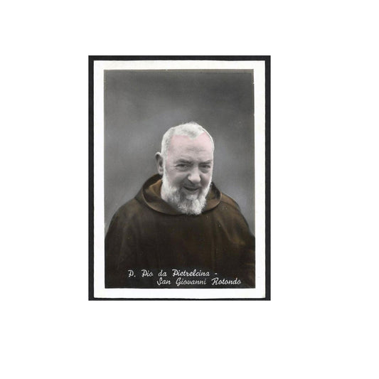 St. Padre Pio - Vintage Photo - Saint Father Pio Picture | Catholically