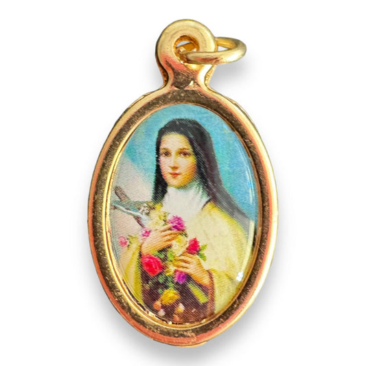St. Therese of Lisieux - Catholic Holy Medal - Religious Pendant - Blessed | Catholically