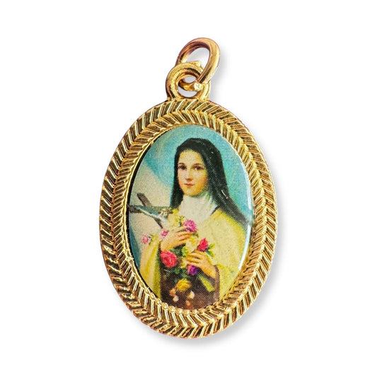 St. Thérèse of Lisieux Medal – Blessed by Pope Leo XIV in St. Peter’s Square | Catholically