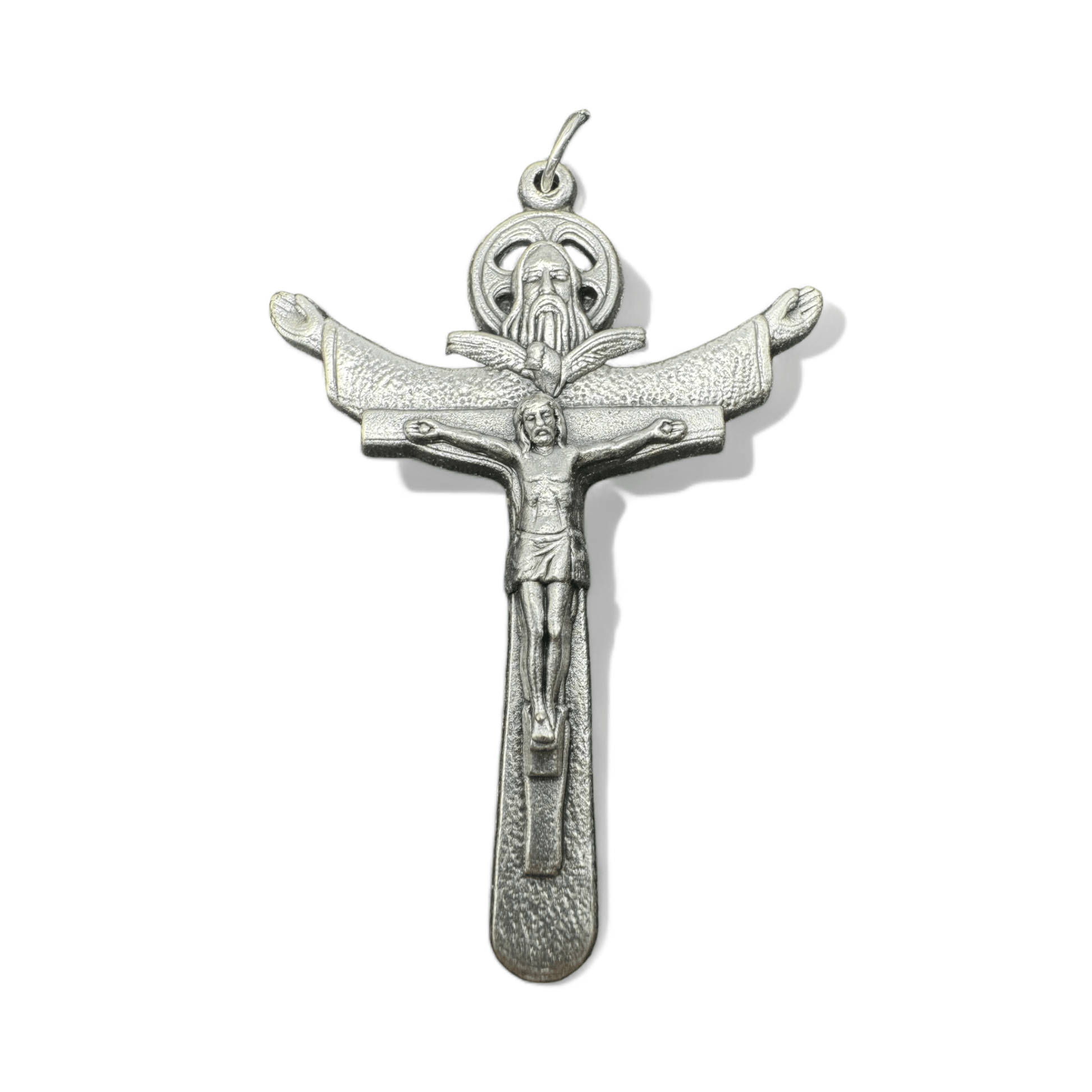 The Tertium Millennium Holy Trinity Cross Crucifix - Pendant