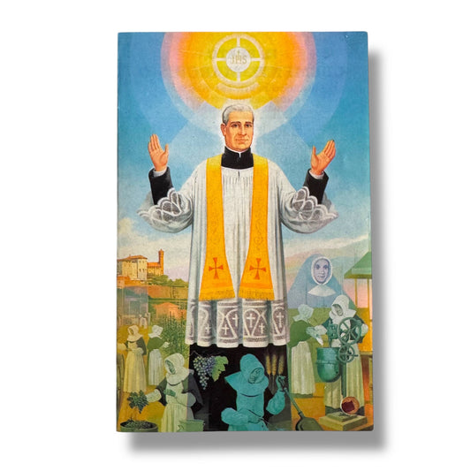 Vintage Holy Card of Beato Clemente Marchisio with Relic | Catholically