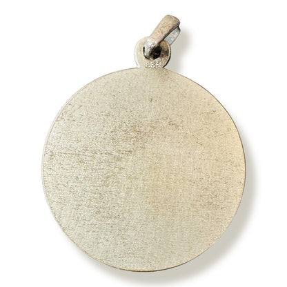 Vintage Last Supper Medal – Italian Silver Religious Medal Blessed by Pope | Catholically