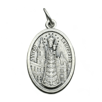 Virgo Lauretana - Our Lady of Loreto Medal - Pendant - Charm Blessed By Pope | Catholically
