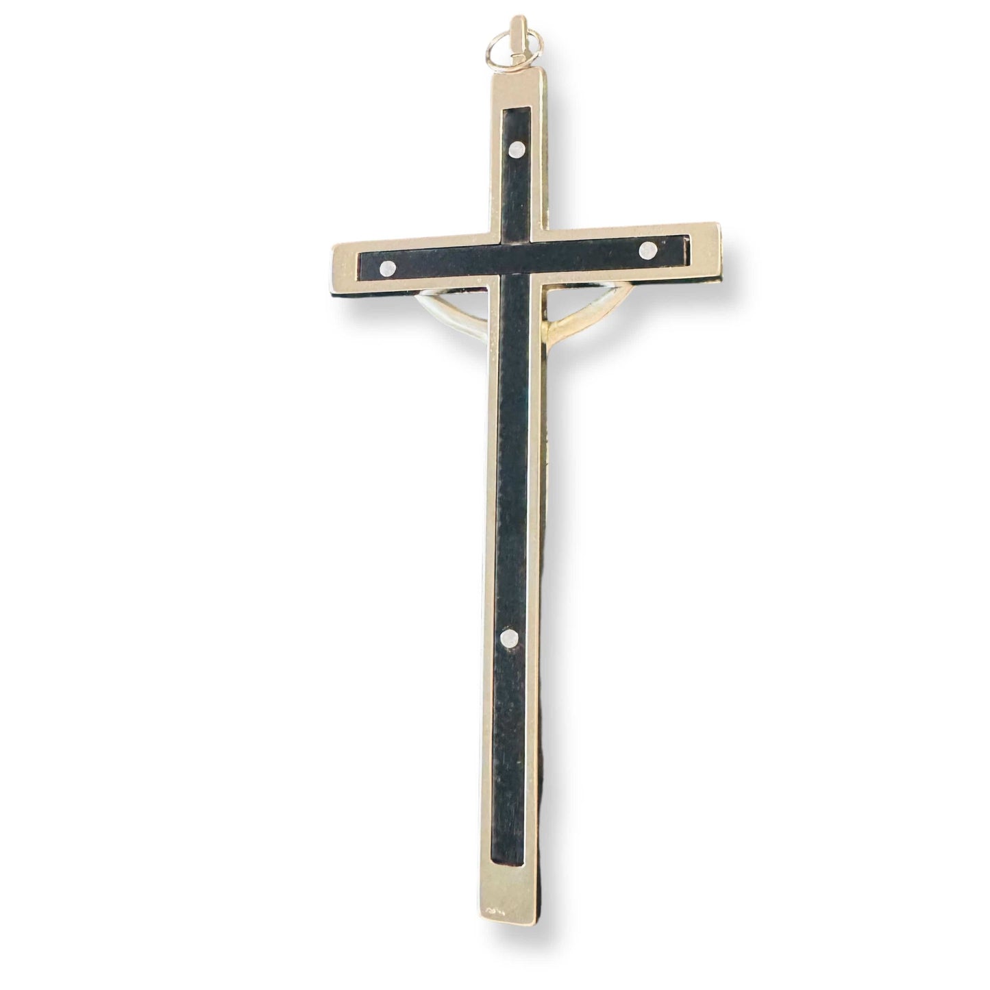 Wall Crucifix Blessed by Pope - 6" Wooden Cross | Catholically
