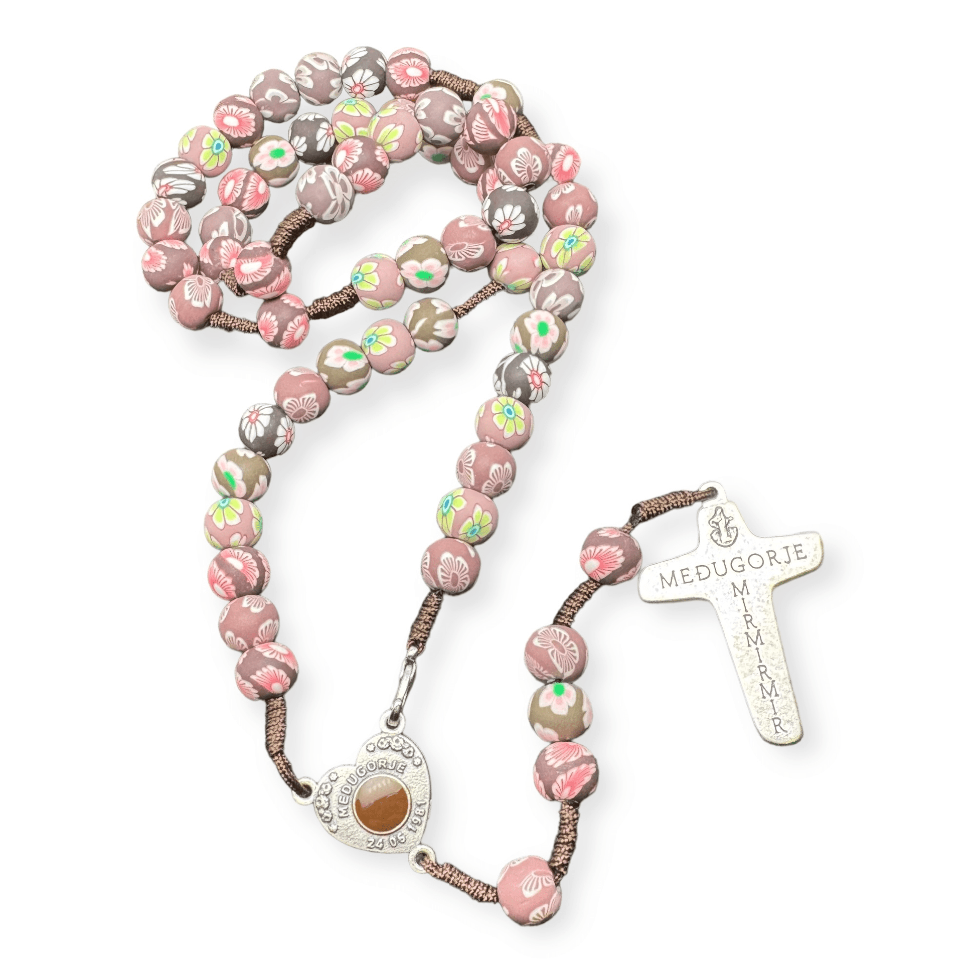 Wonderful Rosary Hand Made By the Nuns of Medjugorje - Blessed By Pope | Catholically