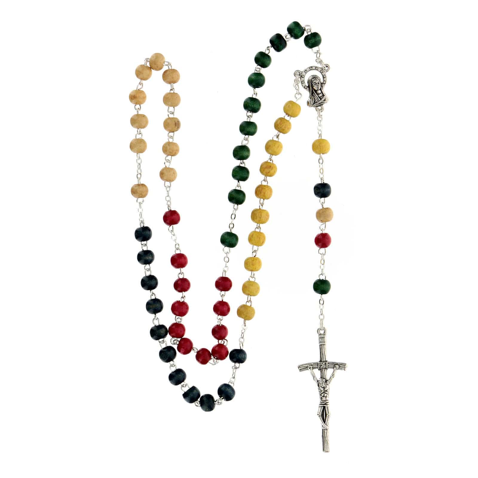 World Mission Catholic - Missionary Wooden Rosary Beads - Blessed By Pope | Catholically