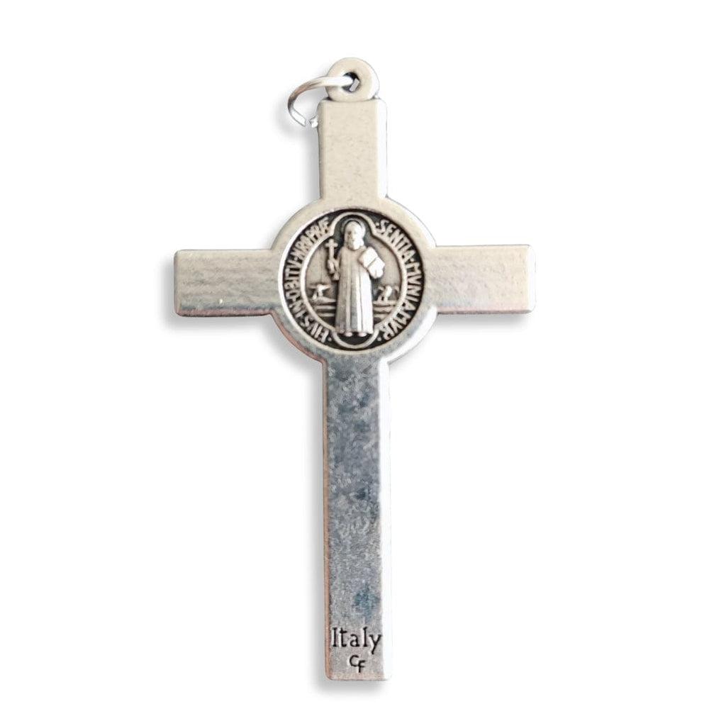 2" St. Benedict Crucifix - Exorcism - Cross - Blessed - Medalla De San Benito | Catholically