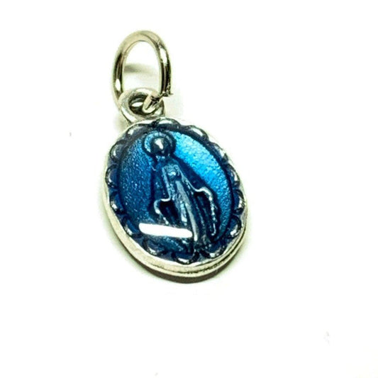 2X Tiny Miraculous Medal - Set - Blessed By Pope - Immaculate Conception - | Catholically
