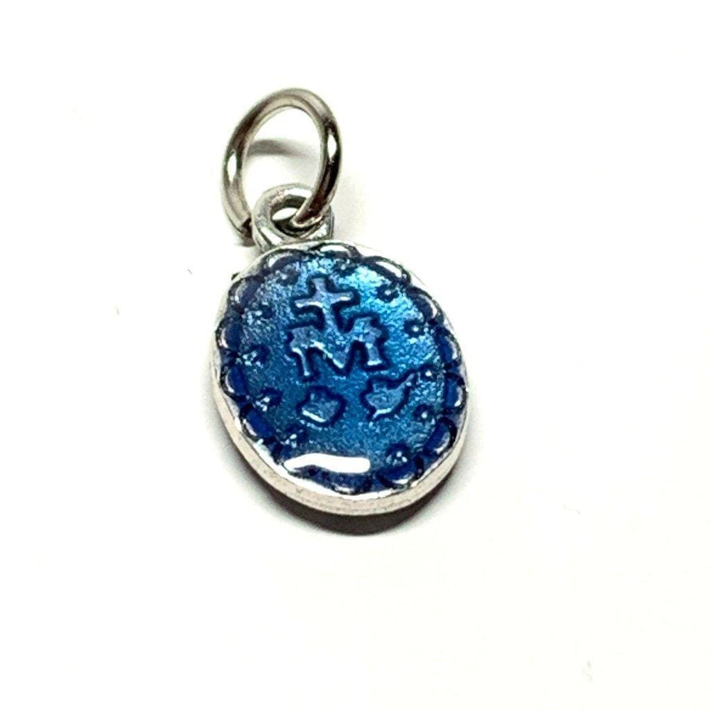 2X Tiny Miraculous Medal - Set - Blessed By Pope - Immaculate Conception - | Catholically