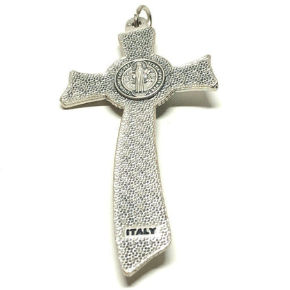 3" St. Benedict Crucifix - Exorcism - Cross - Blessed -Medalla San Benito | Catholically