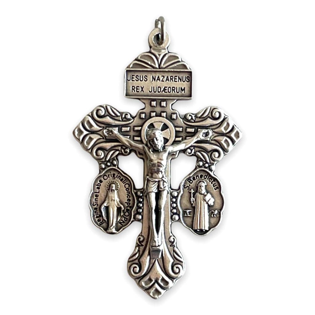 3-Way Pardon Cross Blessed by Pope Leo XIV - 2" 1/8 | Catholically