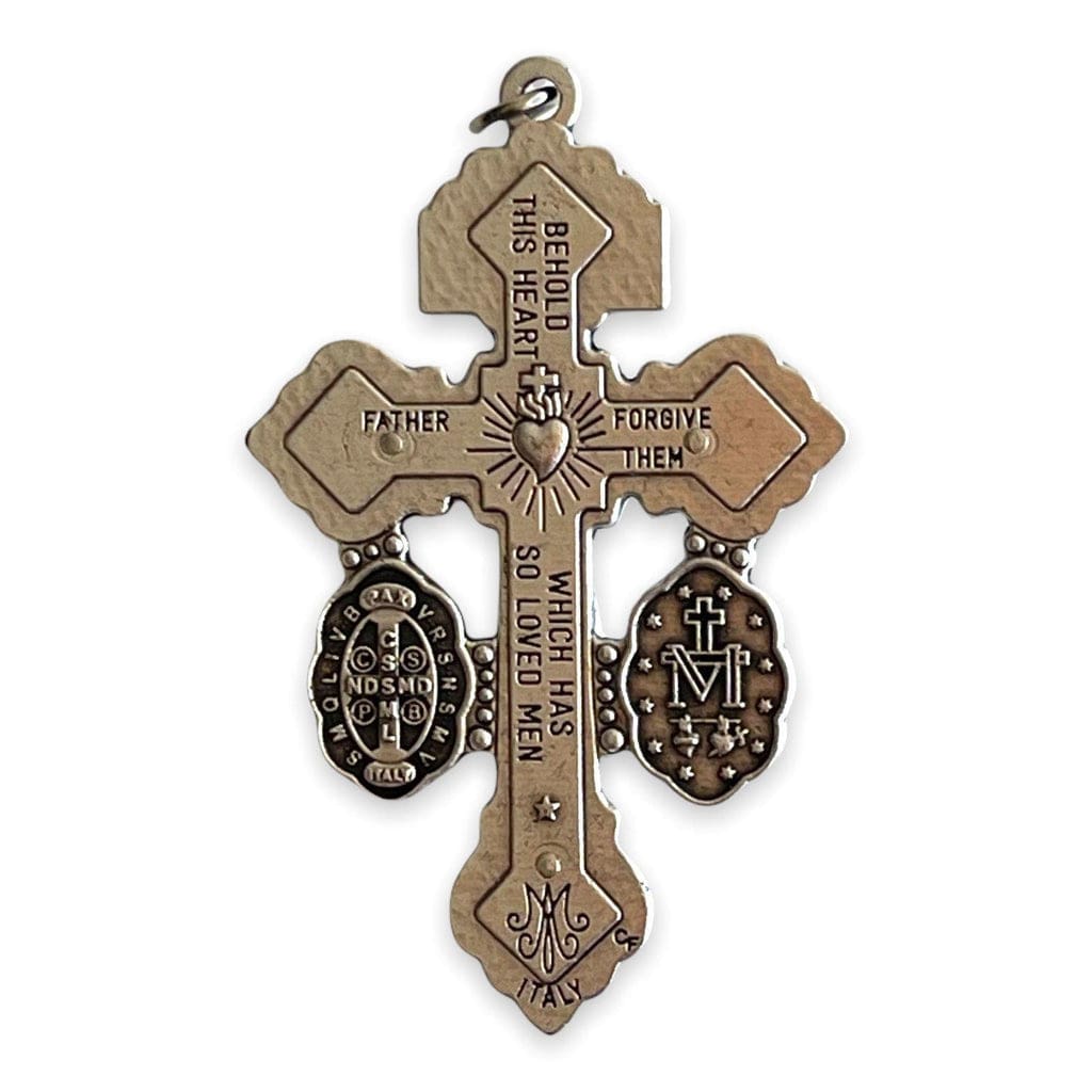 3-Way Pardon Cross Blessed by Pope Leo XIV - 2" 1/8 | Catholically