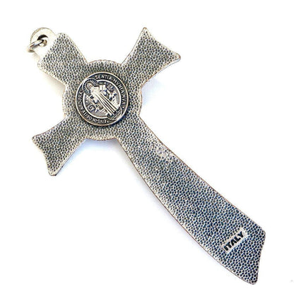 5" St. Benedict Cross - Blessed Crucifix w/ Medalla San Benito | Catholically