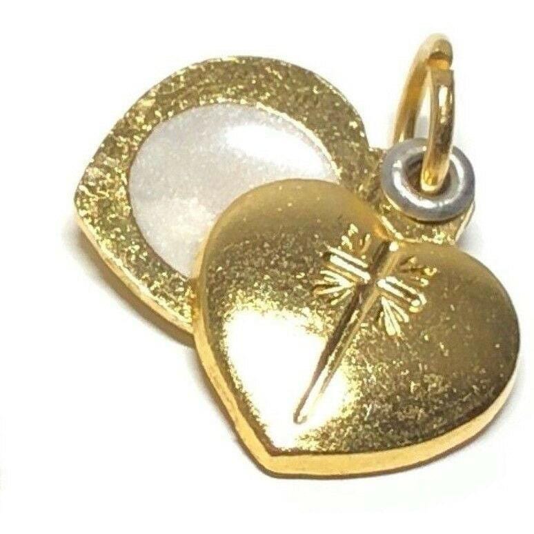 Agnus Dei Sacramental Gold Tone Medal Pendant Charm Medalla - Blessed By Pope | Catholically