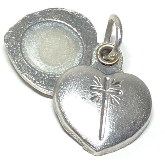 Agnus Dei Sacramental -Silvered Medal Pendant Charm Medalla - Blessed By Pope | Catholically
