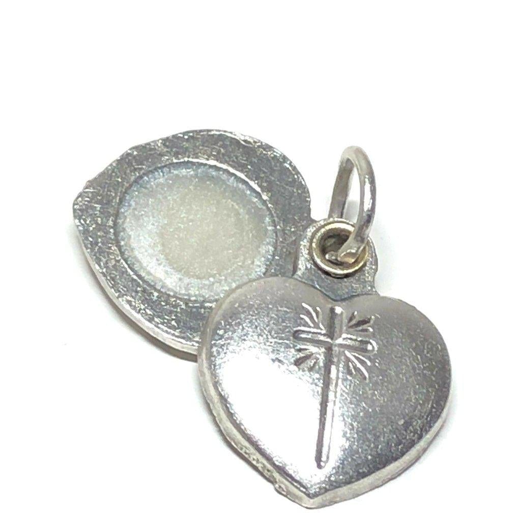 Agnus Dei Sacramental -Silvered Medal Pendant Charm Medalla - Blessed By Pope | Catholically