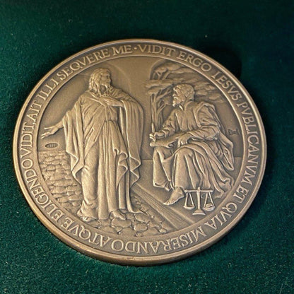 Annual Papal Medal  2013 - Silver Mint - Year 1 - Pope Francis Pontificate | Catholically
