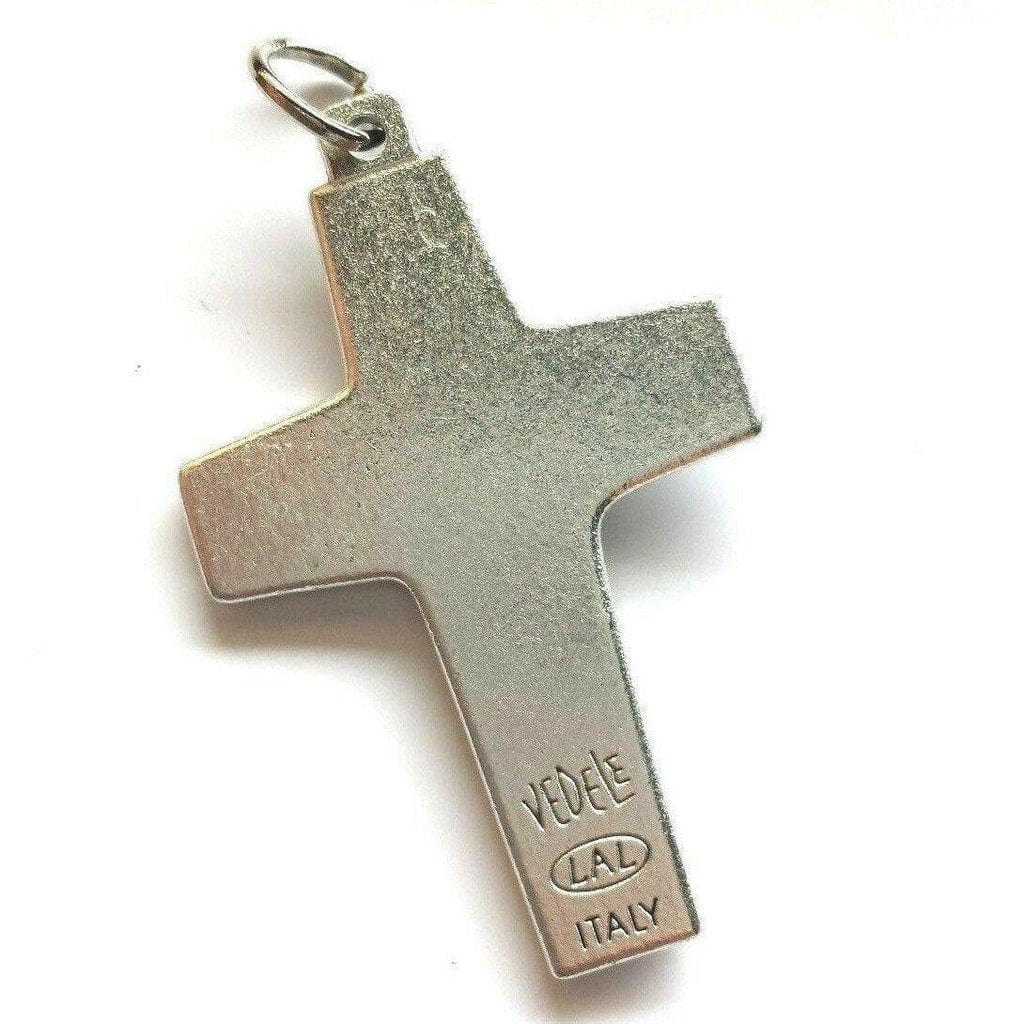 Authentic 1 1/2" Vedele Pope Francis Pectoral Cross - Crucifix - Blessed By Pope | Catholically