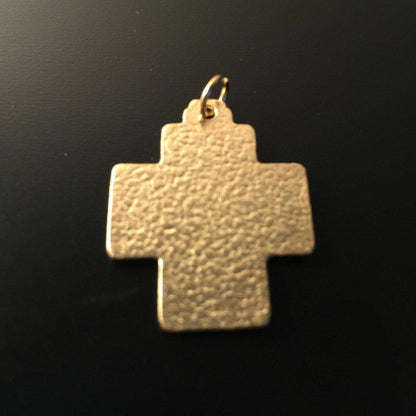 Big Chi Rho - Cross Blessed by Pope -1" Medal - Pendant | Catholically