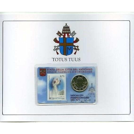 Bl. John Paul II Stamps - Canonizaton - Beatification Folder -Mnh | Catholically
