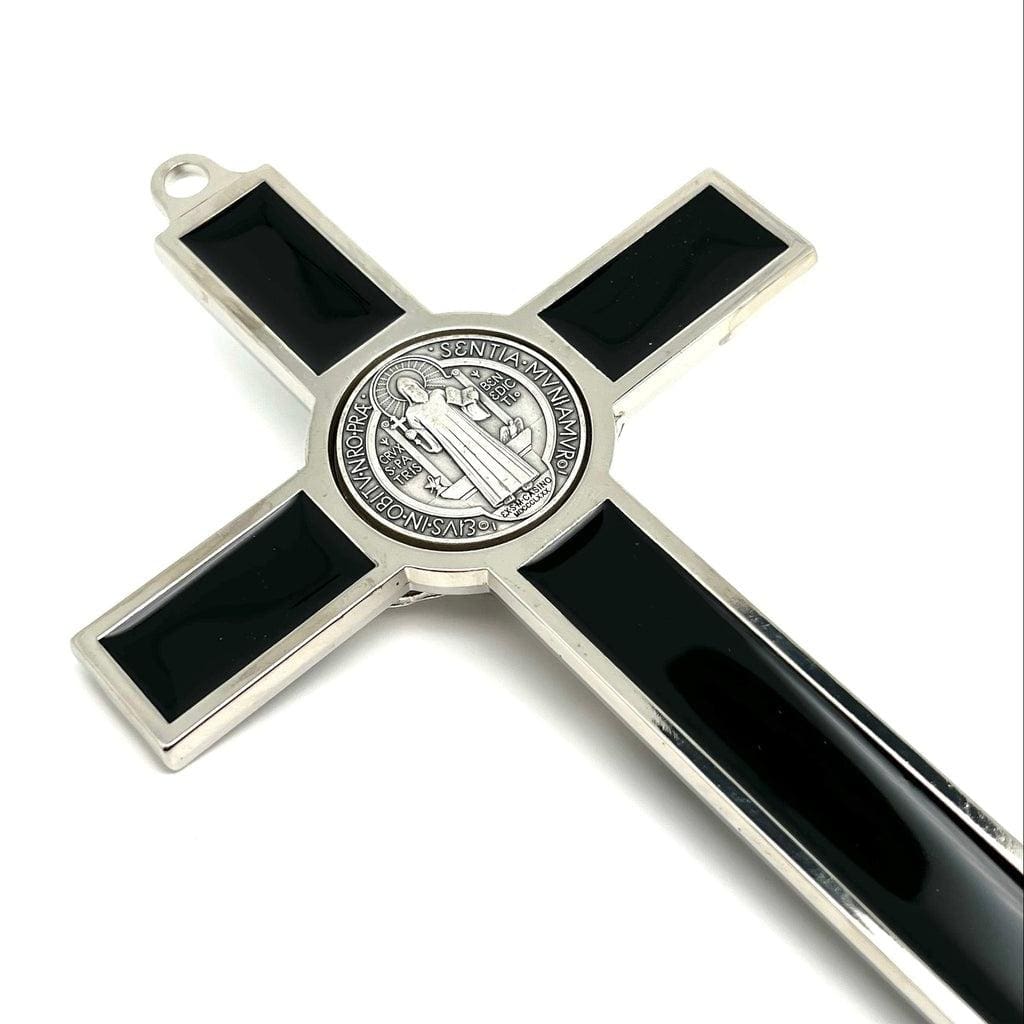Black 7.5" St. Benedict Crucifix | Catholically