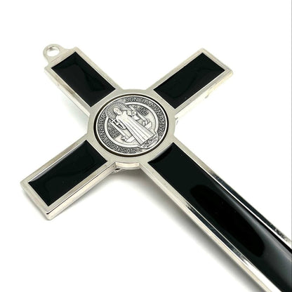 Black 7.5" St. Benedict Crucifix | Catholically