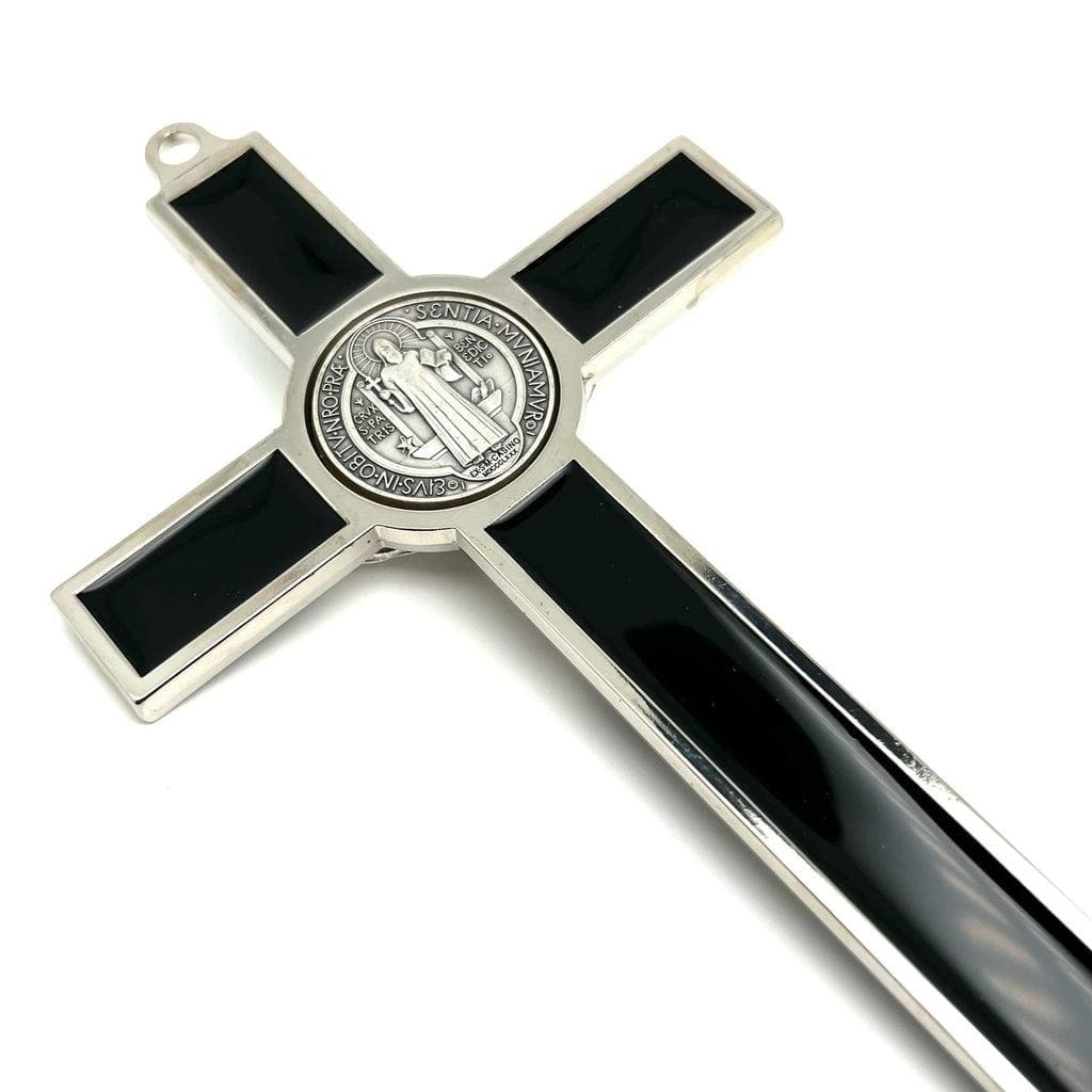 Black 7.5" St. Benedict Crucifix | Catholically