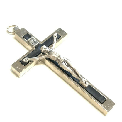 Blessed by Pope - 4" Crucifix - Catholic Small Pectoral Cross | Catholically