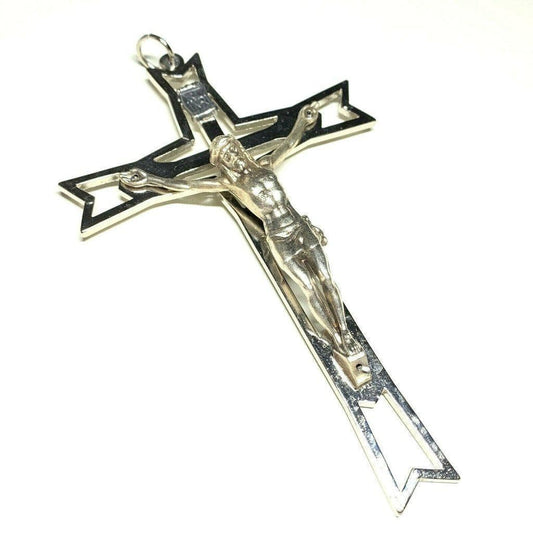 Blessed by Pope - 5 1/4" Cross - Wall Crucifix | Catholically