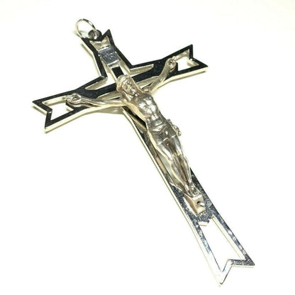 Blessed by Pope - 5 1/4" Golden Cross - Wall Crucifix | Catholically