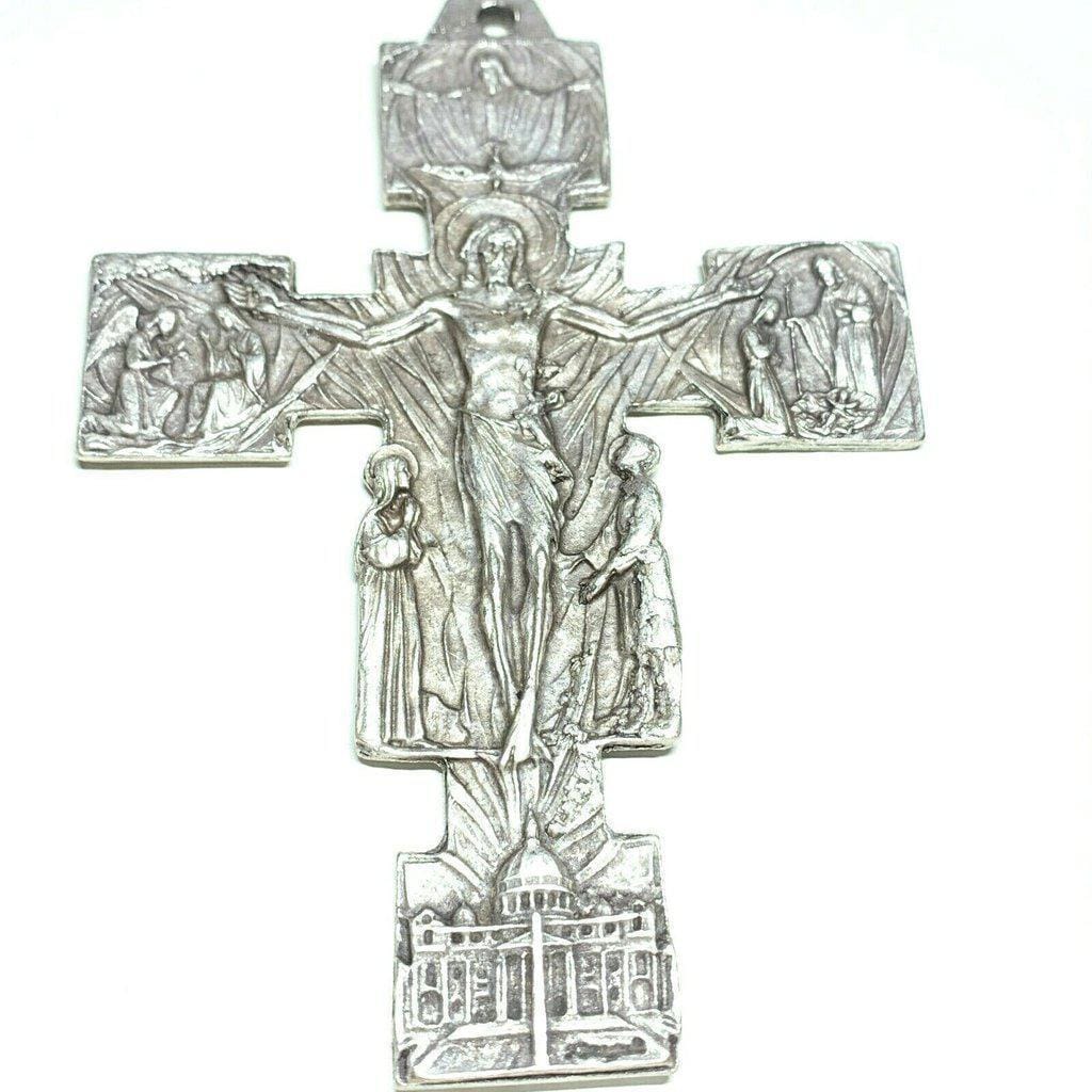 Blessed by Pope - 5" Cross - Wall Crucifix | Catholically