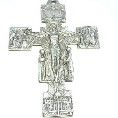 Blessed by Pope - 5" Cross - Wall Crucifix | Catholically