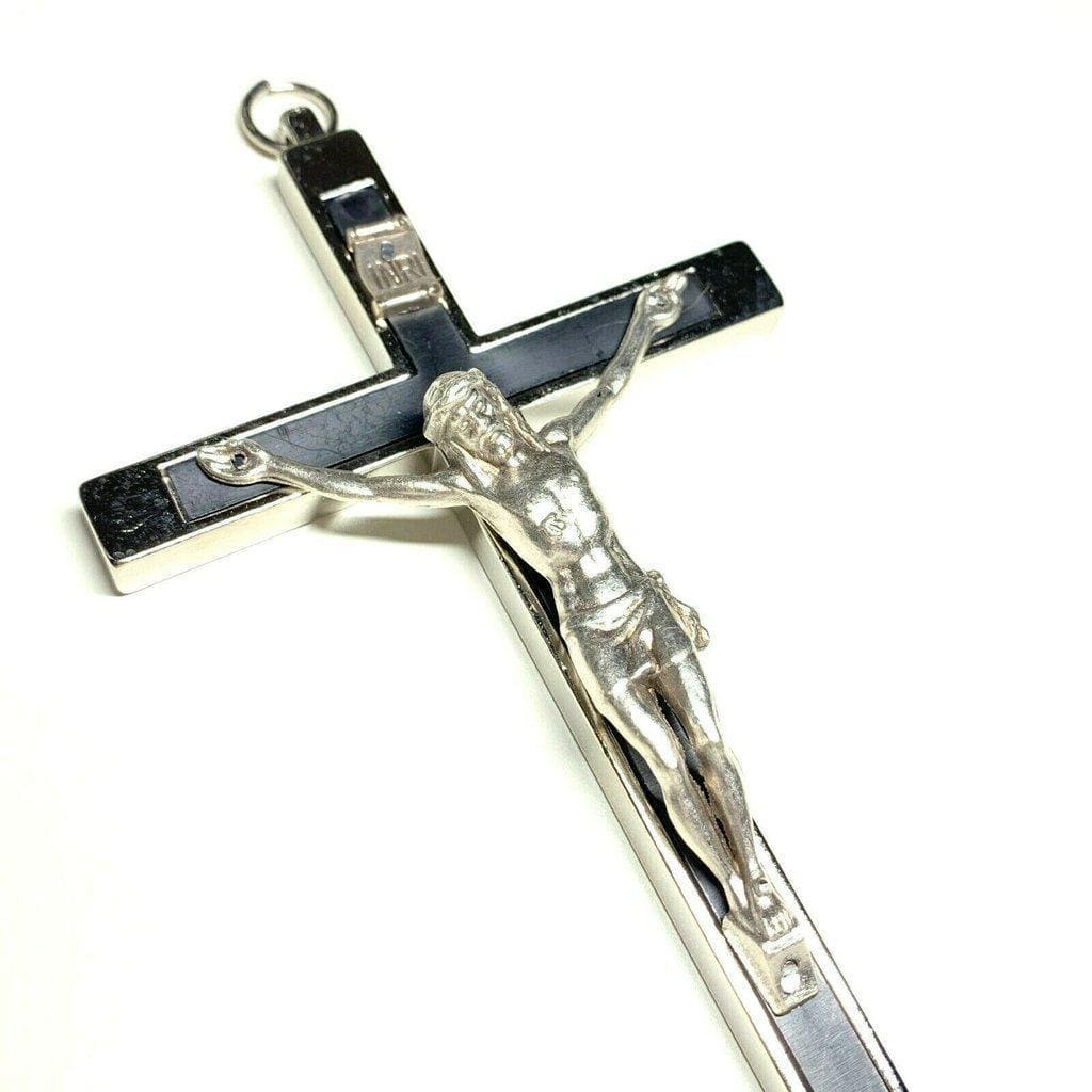 Blessed by Pope - 6" Cross - Wall Crucifix | Catholically