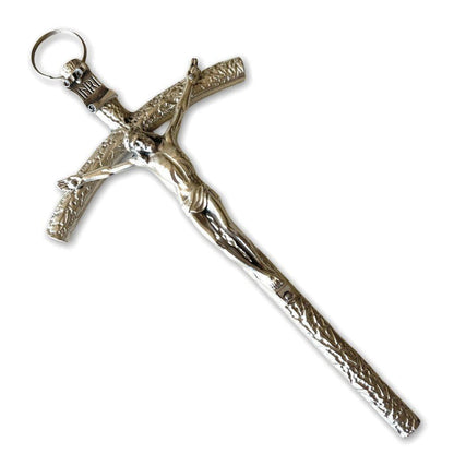 Blessed by Pope - 7 1/2" Cross - Wall Crucifix | Catholically