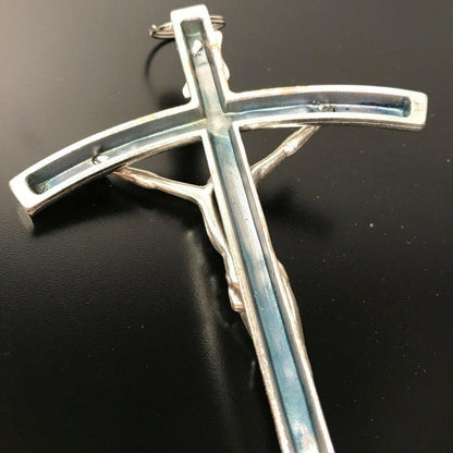Blessed by Pope - Big Cross - 10" Wall Crucifix | Catholically